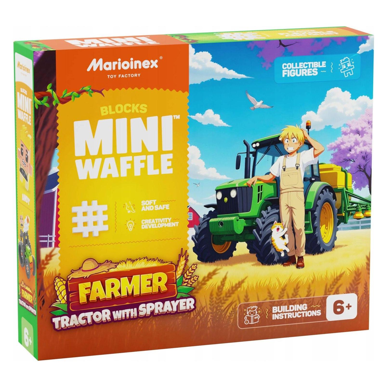 Marioinex Mini Waffle Farmer Traktor mit (907498)