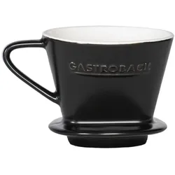 Gastroback 90360 Pour Over Coffee Filter, Kaffeebereiter, Schwarz