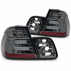 LED-Rückleuchten passend für BMW E46 2001–2005 Limousine | Smoke