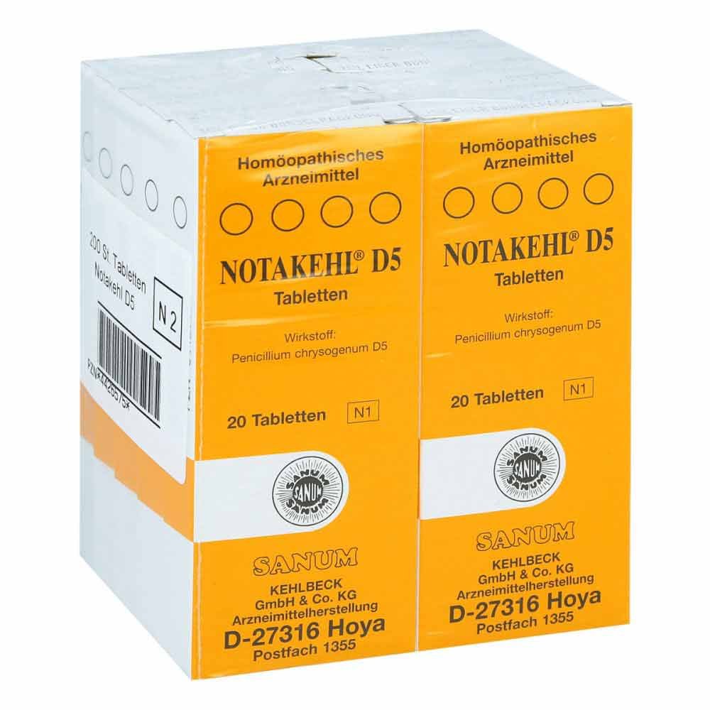 SANUM-KEHLBECK GmbH & Co. KG Notakehl D5 Tabletten 04426575