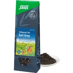Earl Grey Schwarzer Tee Blatt-Tee Bio Salus 75 G