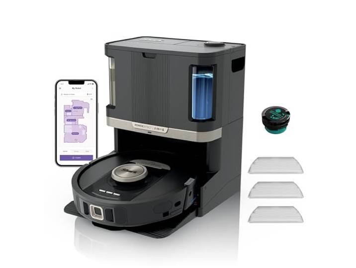 Shark PowerDetect 2-in-1 Robotstofzuiger en Dweil, zwart RV2800ZEEU