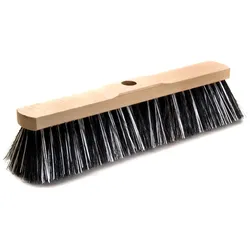Saalbesen, Ossi-Blitz-Mischung 40 cm, mit Stielloch, Sattelholz_Länge: