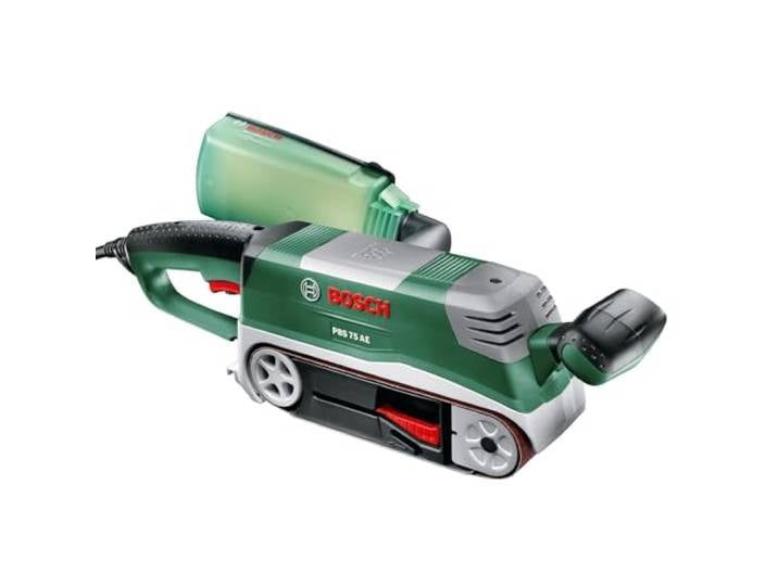 Bosch Ponceuses à bande PBS 75 AE Set Performances élevées\, grand confort de ponçage et variateur de vitesse Ponceuse A Bande PBS 75 AE + Acc