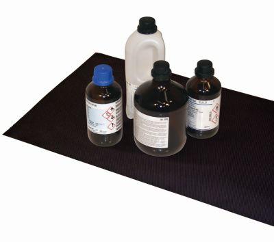 Antirutschmatte für asecos Sicherheitsschränke der S90 Serie, schwarz, B 630 x T 340 x H 1,3 mm