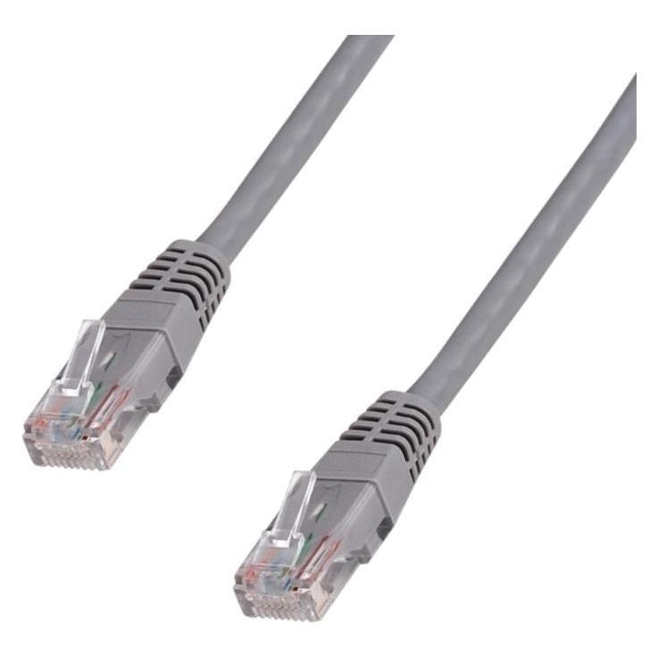 Datacom Patchkabel, UTP, Cat5e, RJ45, šedý (UTP, CAT5e, 75 m) (1577)