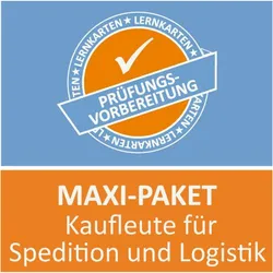 Maxi-Paket Lernkarten Kaufmann für Spedition und Logistik Prüfung, Schulbücher von Daniel Becker