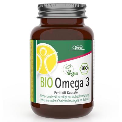 GSE Omega-3 Perillaöl biologische Kapseln 150 St