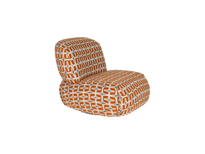 Design Loungesessel „Ritz“ Beige / Orange Bold Monkey