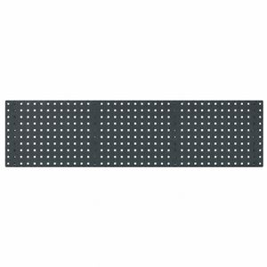 Bott Werkzeugwand 14025118.19, anthrazitgrau, aus Metall, Lochung 9,2 x 9,2 mm, 148,6 x 45,7 cm