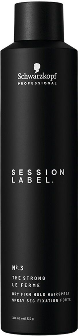 300ml Schwarzkopf Professional Session Label The Strong