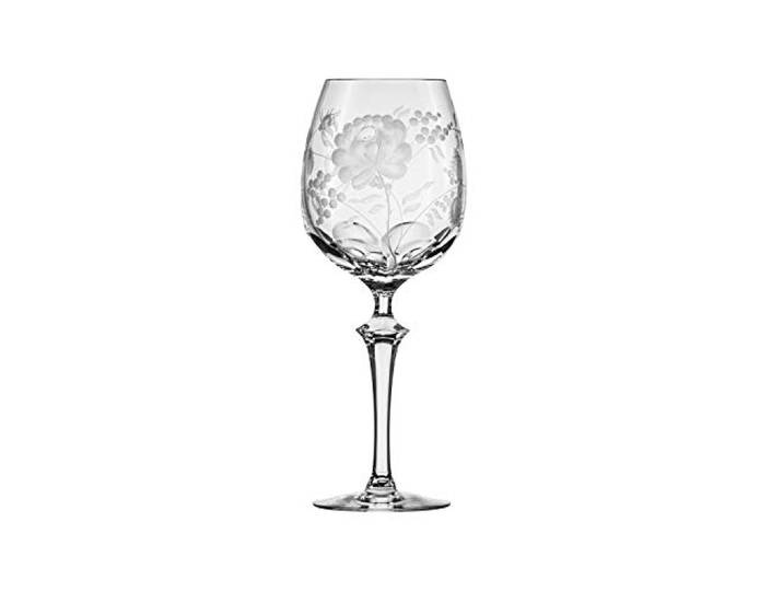 ARNSTADT KRISTALL Weinglas Primerose clear (25,5 cm) - Kristallglas mundgeblasen · von Hand geschliffen · Handmade in Germany