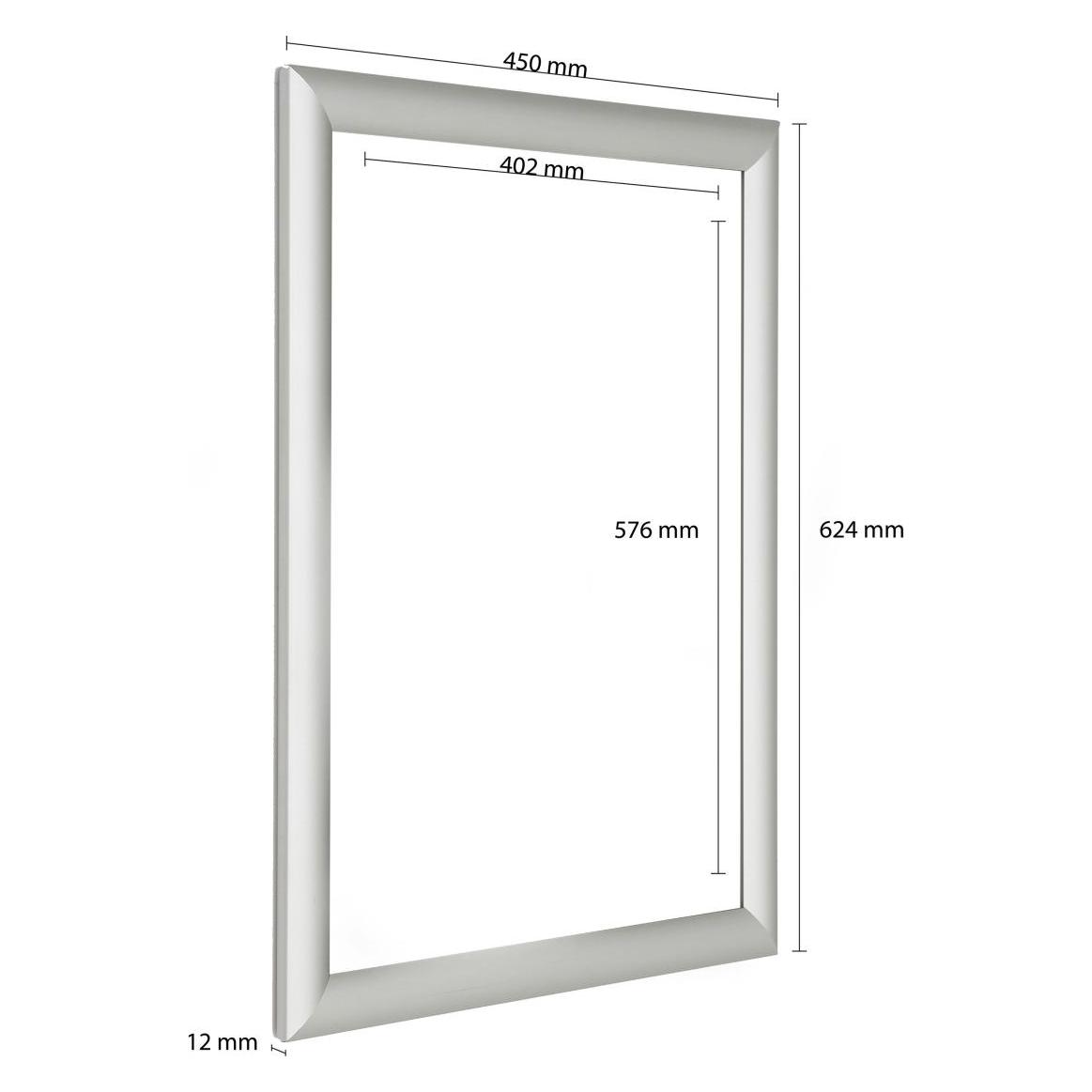 Update Displays Klapprahmen silber 45,0 x 62,4 cm (A2) (UCN255N0A2X1000)