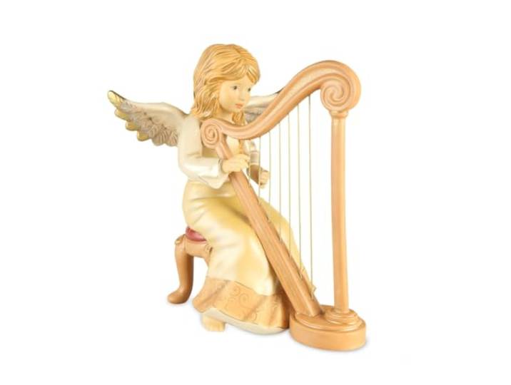 Goebel Engelfiguur zachte melodie champagne - hemelbodes Kerstmis