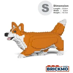 JEKCA Bricks Welsh Corgi 04-M01 ST19WC04-M01