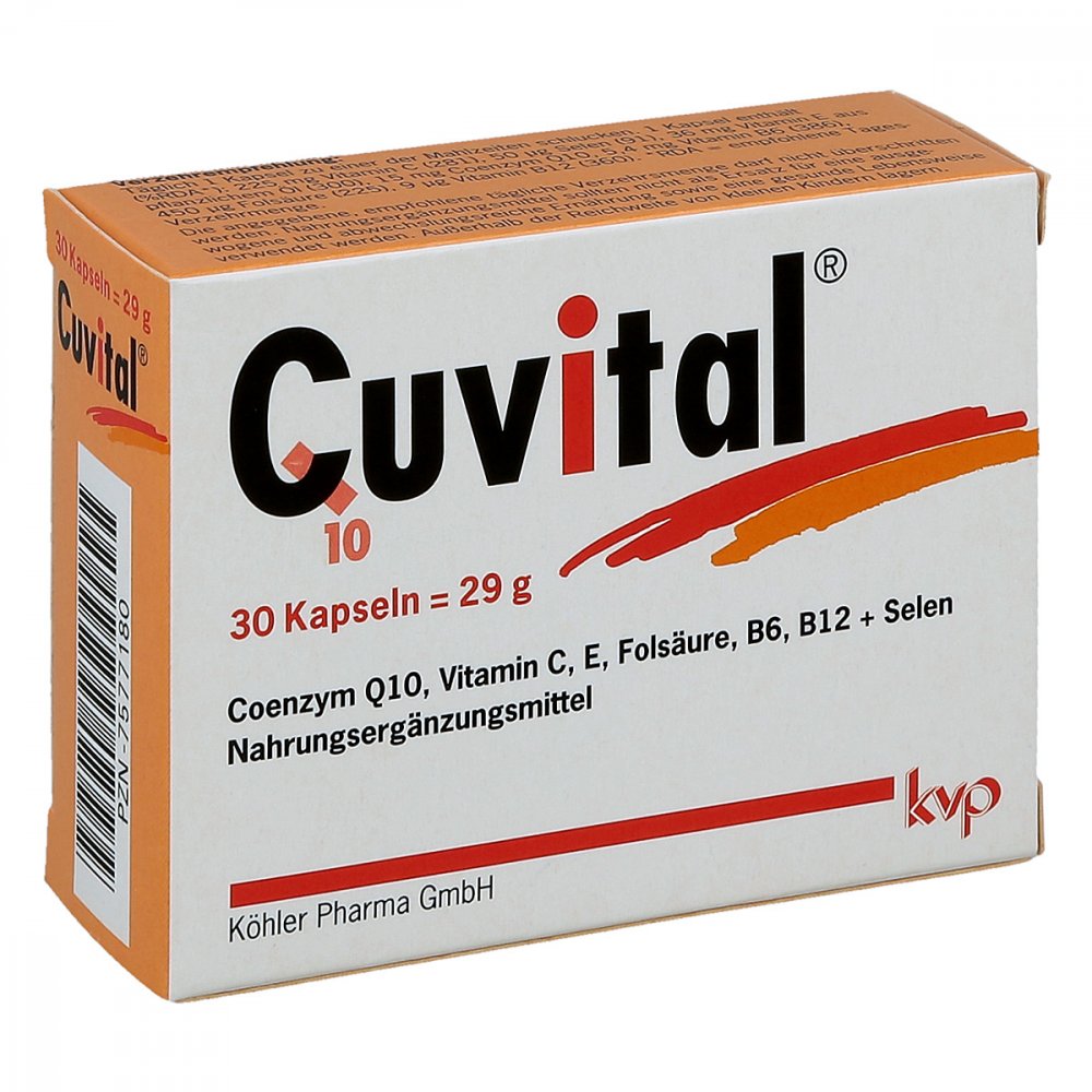 Köhler Pharma GmbH Cuvital Kapseln 07577180
