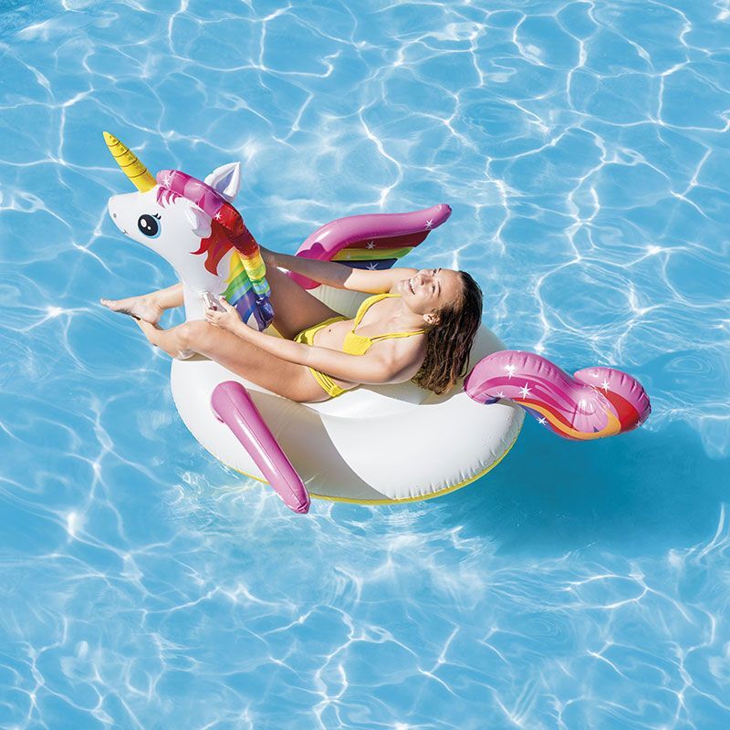 Licorne gonflable à chevaucher Intex