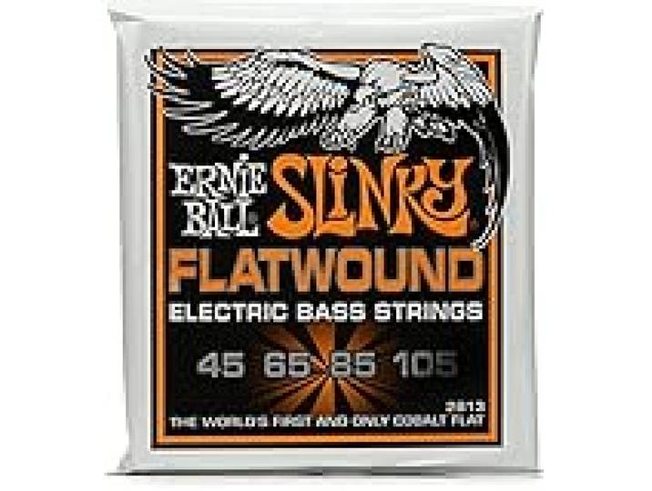 Ernie Ball Hybrid Slinky Cordes à filet plat, pour basse électrique, calibre 45-105