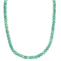 THOMAS & SOHN Edelsteine zus. ca.225,00ct Collier Silber rhodiniert