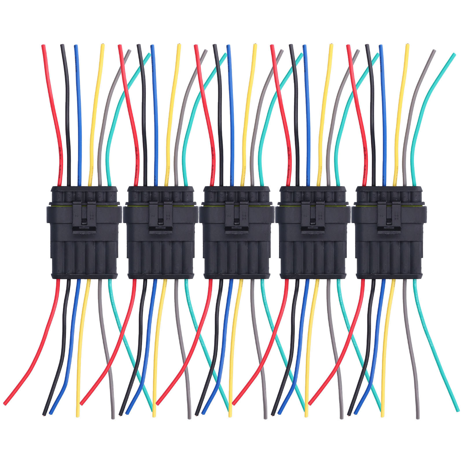 Cocosity Waterdichte Elektrische Kabelconnector voor Auto's met 2 Aansluitpunten
