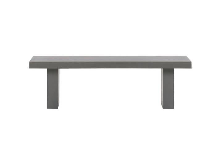 GARTENBANK Beton grau 150 cm T-Form Taranto