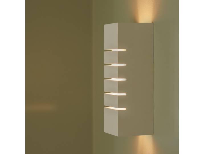 Lancio Square Applique Murale White - Nordlux - Couloir - Plâtre / argile - À ampoule unique