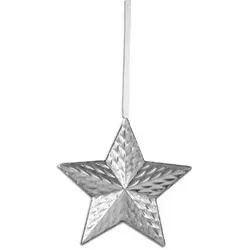 Stern Deko Anhänger Diamanten Optik Ø 14 cm mit Band