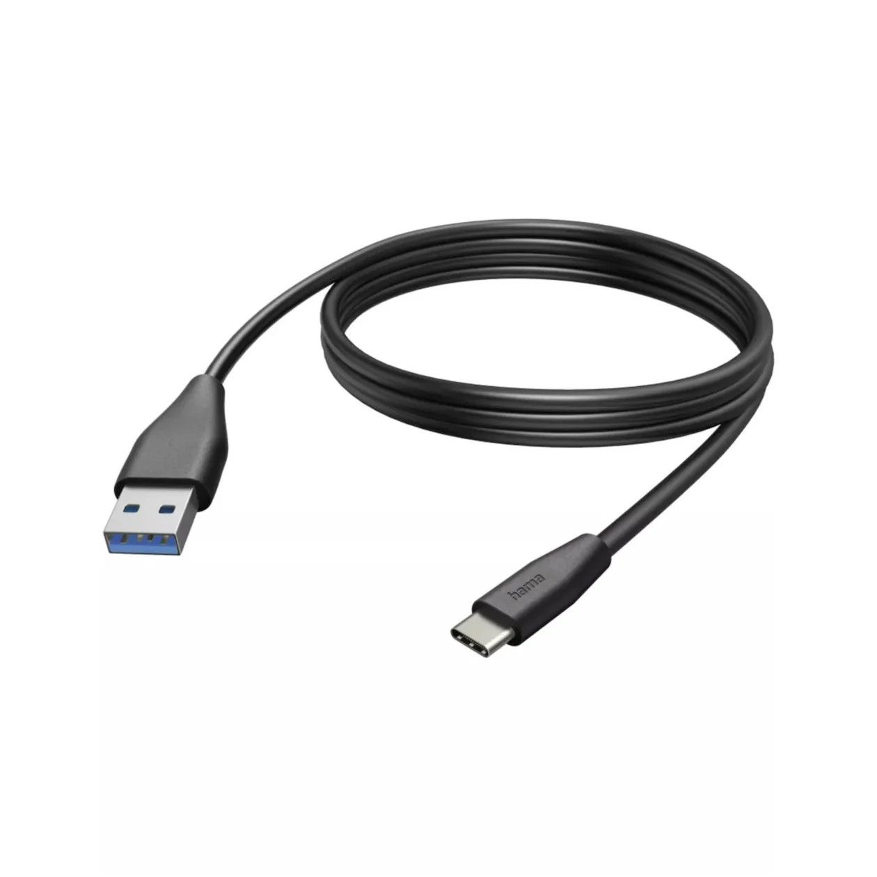 Hama USB-A naar USB-C laadkabel, 3 meter, zwart