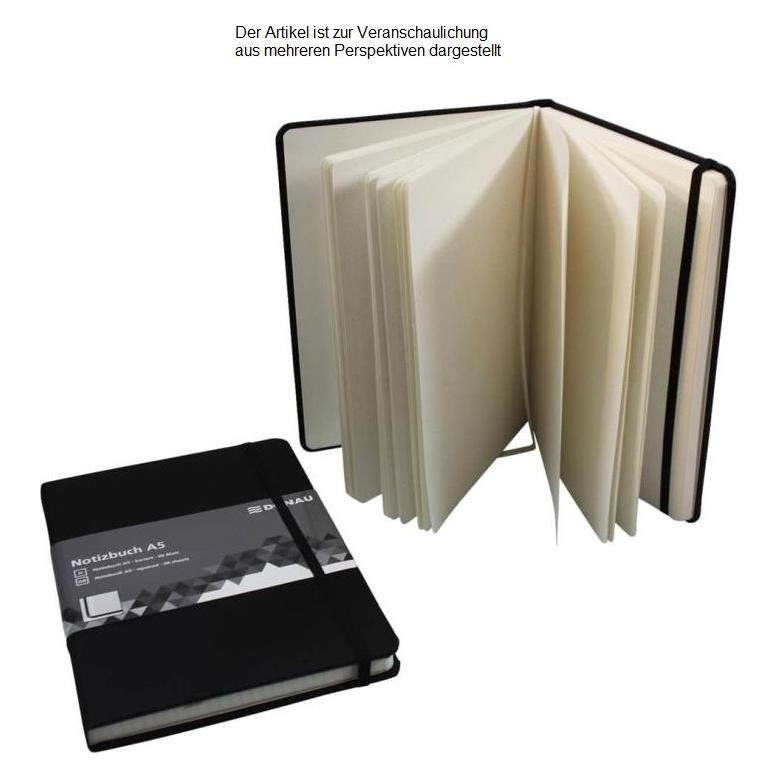 Donau Notizbuch A5 dotted (A5, Gepunktet, Harter Einband) (330324023)