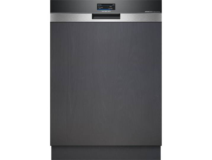 Siemens iQ700, Teilintegrierter Geschirrspüler, 60 cm, Gebürsteter Stahl, SN57ES00CD, ID SN57ES00CD