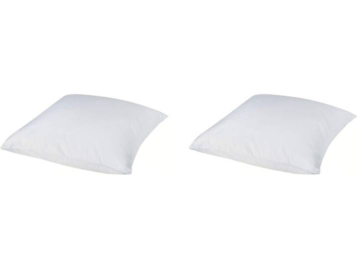 Lot de 2 protège oreillers molleton 100% coton 40x60