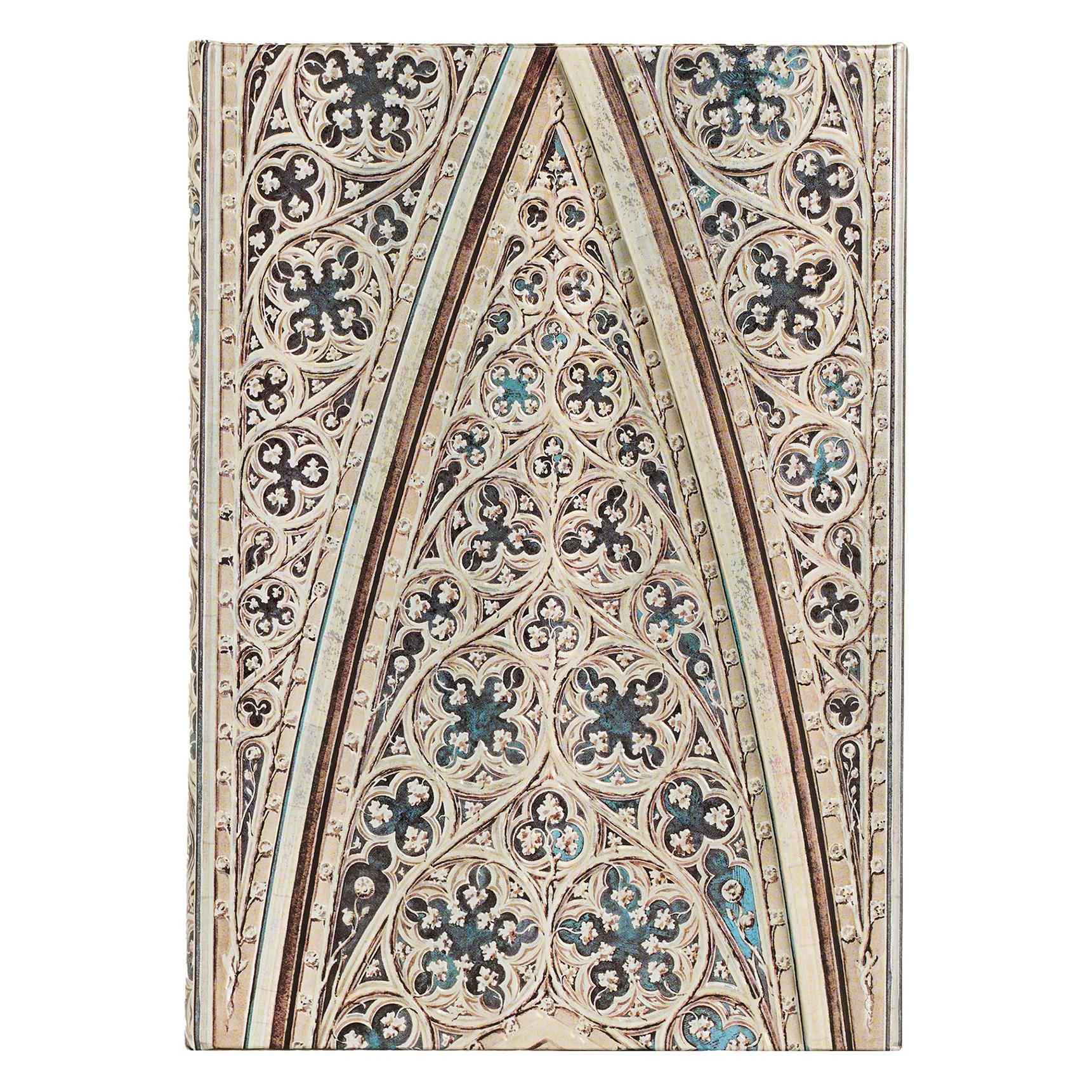 Paperblanks Notizbuch Mailänder Dom Midi lin. (A6+, Liniert, Harter Einband) (PB9677-1)