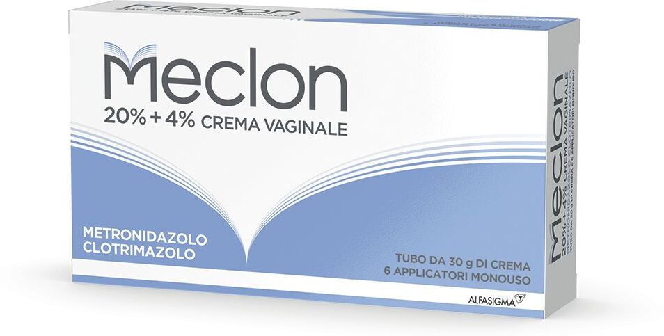 ALFASIGMA SpA Meclon, Crema Vaginale 30 g + 6 applicatori