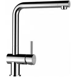 Schock Armatur Epos 540003CHR, Chrom, Niederdruck, Festauslauf