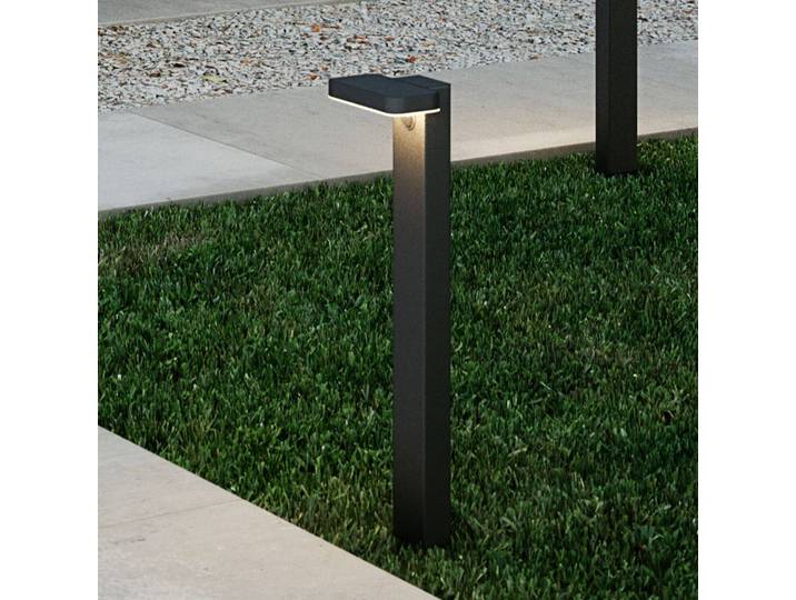 Nordlux LED-Solar-Wegeleuchte Rica Square, eckig Square, schwarz, Metall, Modern,