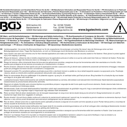 BGS Einmaulschlüssel | DIN 894 | SW 8 mm
