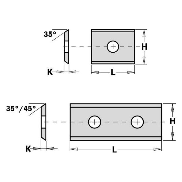 GRN Tools 790.500.06 HWM Wechselklinge KCR08/S1920 50x12x1,5 (10 Stück) (58703130)