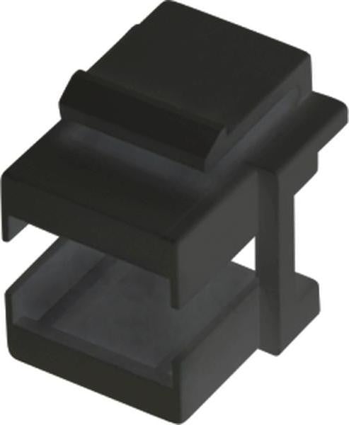 Alantec Keystone-bevestigingsadapter SC/LC, zwart