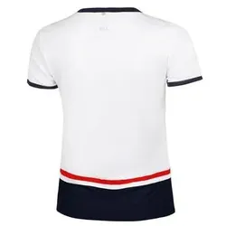 FILA, Mädchen, Sportshirt, T-Shirt Elisabeth White/Navy Girl, Blau, Weiss