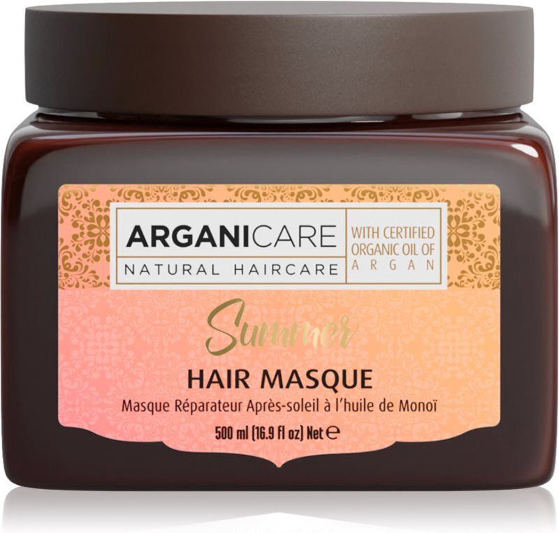 Arganicare Summer Hair Mask masque régénérant après-soleil 500 ml