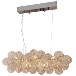 By Rydens Gross Bar L 80 cm amber Hängeleuchte