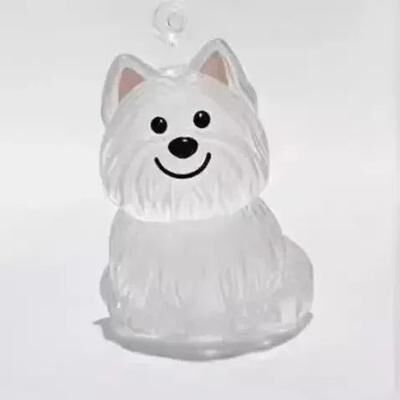 Uplifted Finds Adorable Transparent Pet Hair Memorial Keychain DIY Cat & Dog Fur Storage Pendant dog 4 5 Pcs