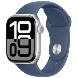 Apple Watch Series 10 (GPS + Cellular) 42mm Aluminiumgehäuse Silber