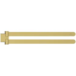 Ideal Standard Conca Doppelte Handtuchstange, schwenkbar, T5396A2, Farbe: Brushed Gold
