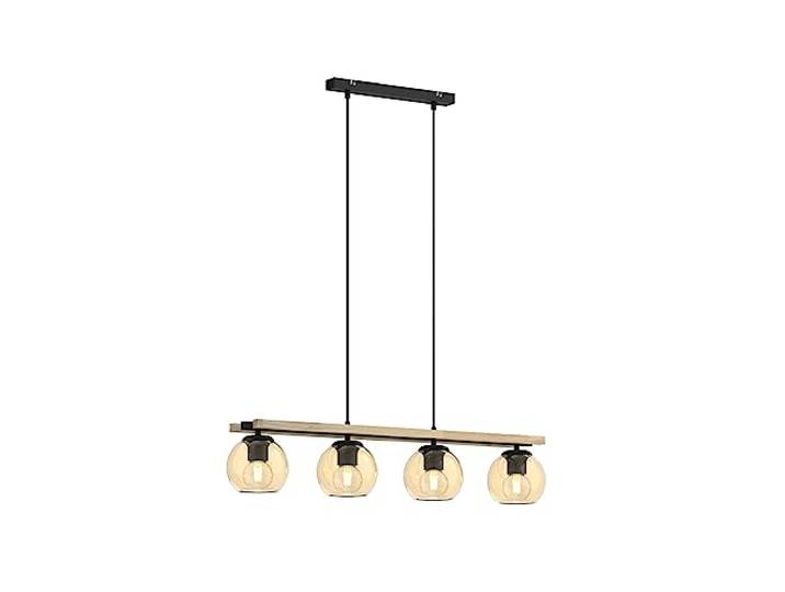 Lindby Pendelleuchte Enrique (Modern) aus Glas (4 flammig, E27) - Hängelampe Esstischlampe Hängeleuchte Wohnzimmerleuchte