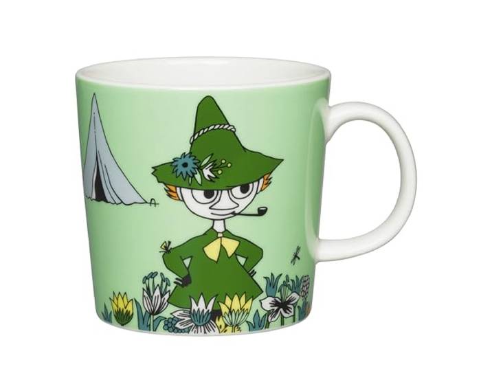 Arabia Mug Moomin – Snufkin Vert