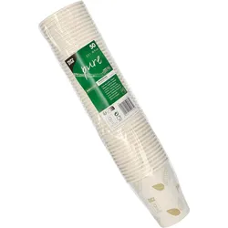PAPSTAR pure ZERO Einweg-Trinkbecher 8 cm 0,2 l creme