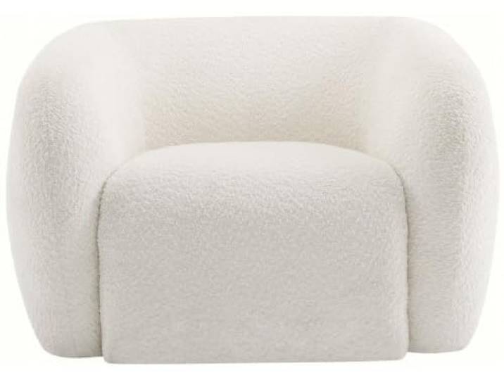 Habitat et Jardin Sessel Design Bouclette Washington – Weiß