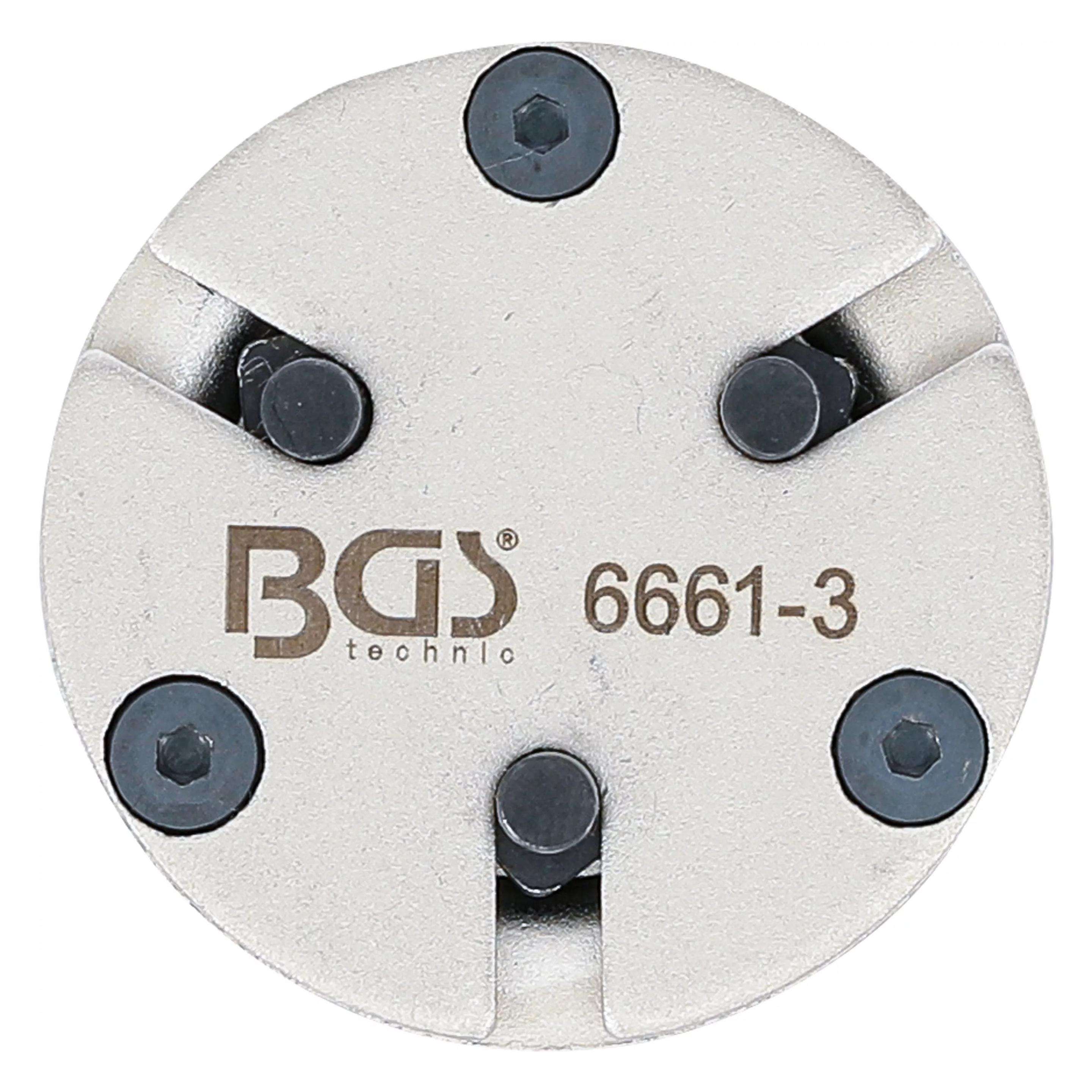 BGS Bremskolben-Rückstelladapter universal mit 3 Stiften (Hinterradbremse, Bremsset, 3) (6661-3)