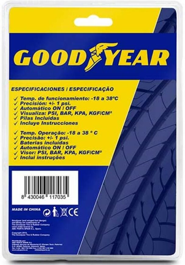 Goodyear GOD0002 Reifendruckprüfer